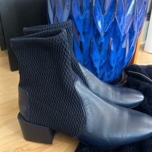 Stuart Weitzman Blue (Not Navy) Ankle Boots